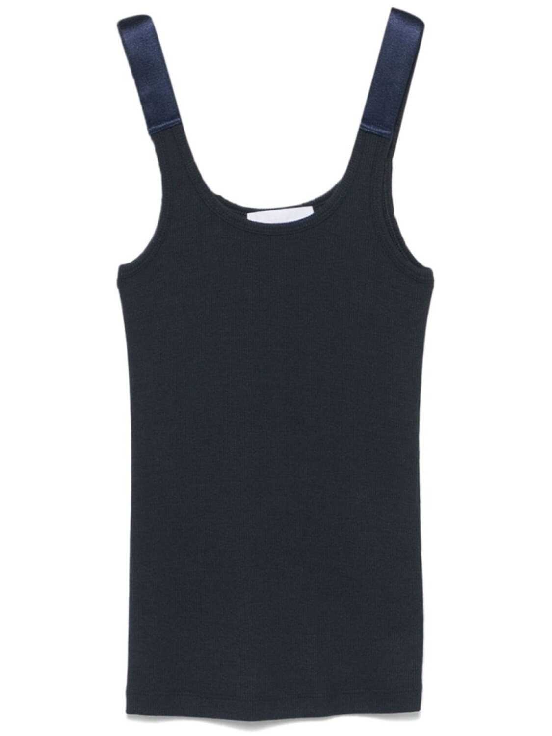 

Топ в рубчик Helmut Lang, синий