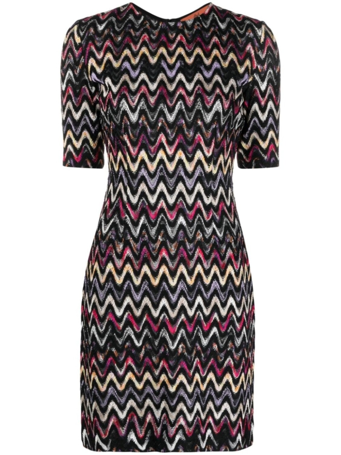 

Платье с узором зигзаг Missoni, черный