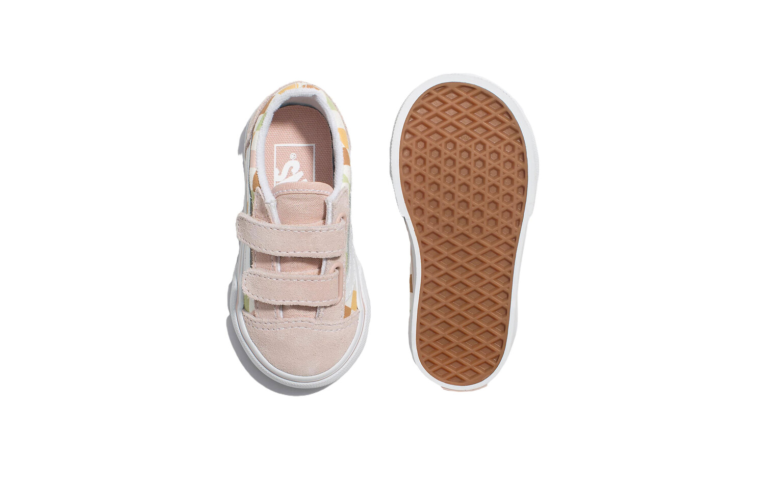 Кроссовки Vans Old Skool Toddler Shoes TD, розовый — фото 3