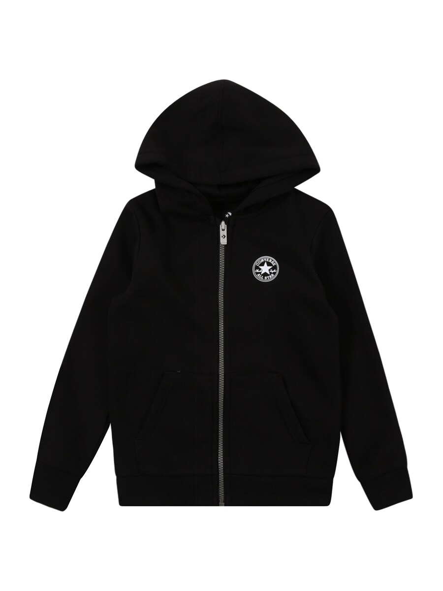 

Худи с капюшоном на молнии CONVERSE, Black
