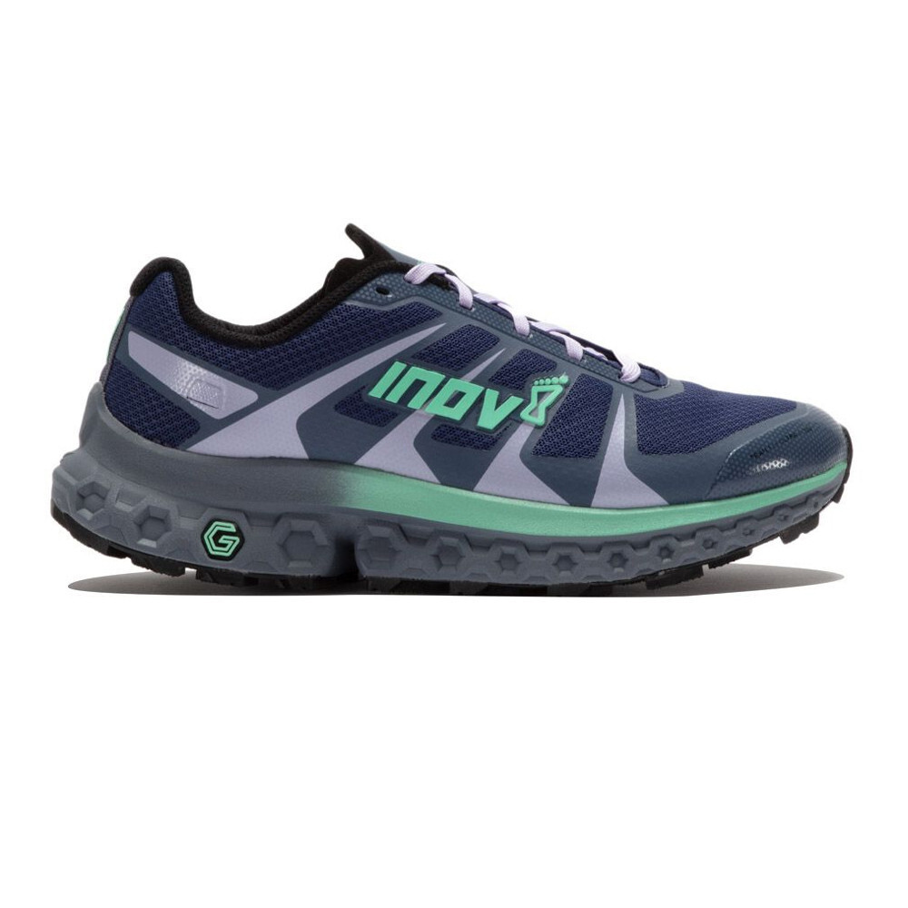 Кроссовки для бега Inov8 Trailfly Ultra G 300 Max Trail, нави синий — фото 3