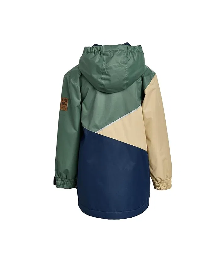 Куртка демисезонная Deux par Deux, Dark Green/Beige/Navy — фото 2