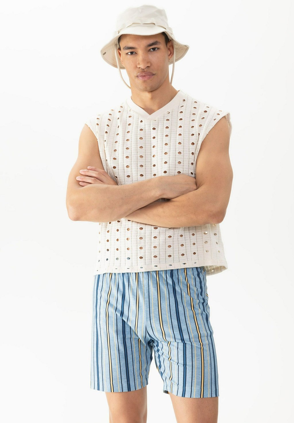

Пижамные штаны MEY SERIE STRIPES CONNECTION mey, синий