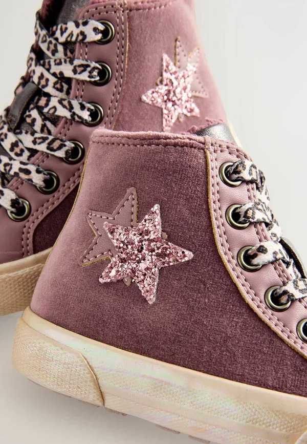Детские кроссовки Next Standard fit star baby, фиолетовый — фото 4