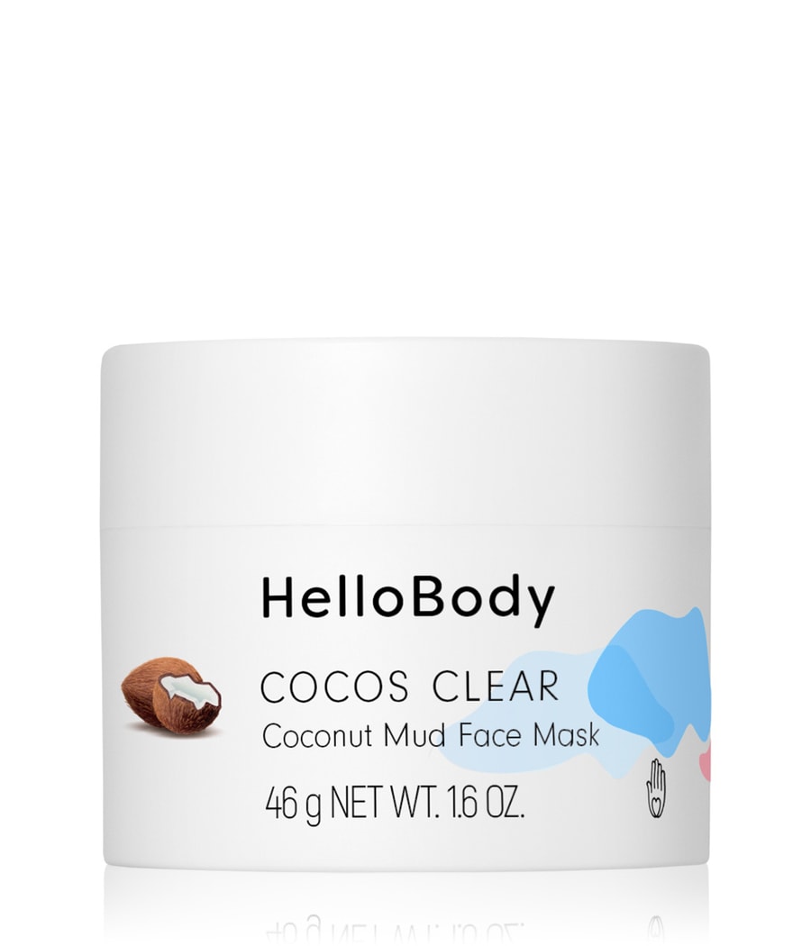 

Медицинская маска HelloBody COCOS CLEAR Coconut Purifying Mud Face Mask, 45 ml