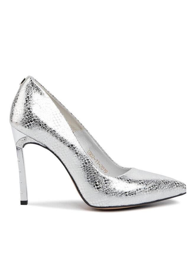 

Туфли на высоком каблуке R.Polański, серебро