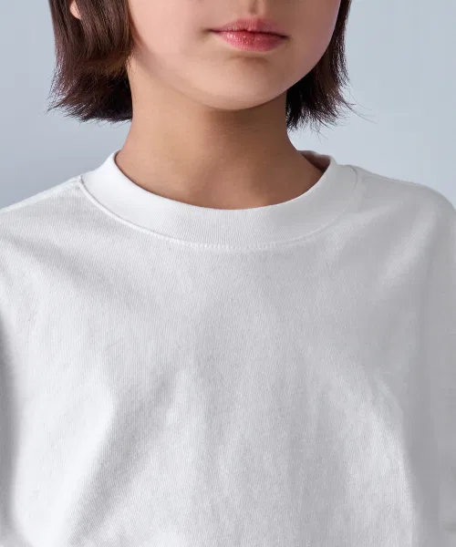 Детская футболка MUSINSA STANDARD KIDS с круглым вырезом — фото 4