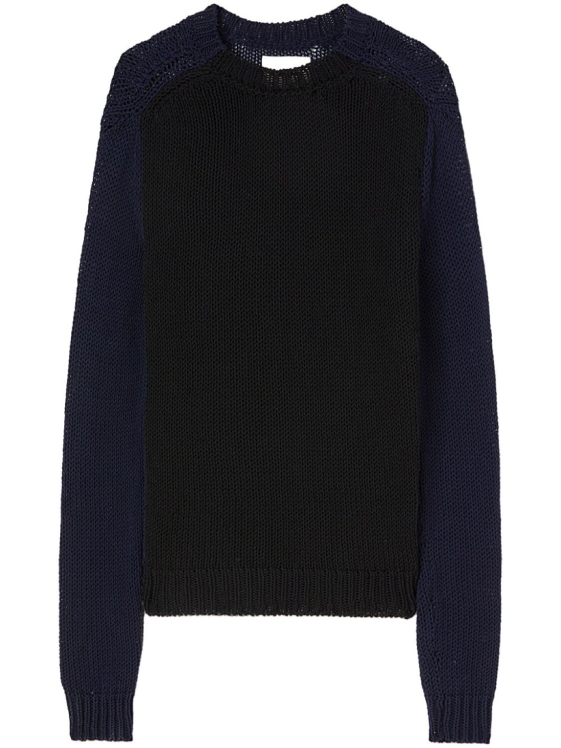 

Джемпер с круглым вырезом Jil Sander, синий