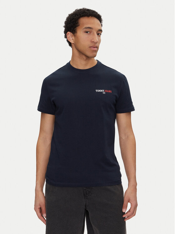 

Футболка обычного кроя Dna Graphic DM0DM20815 Tommy Jeans, синий