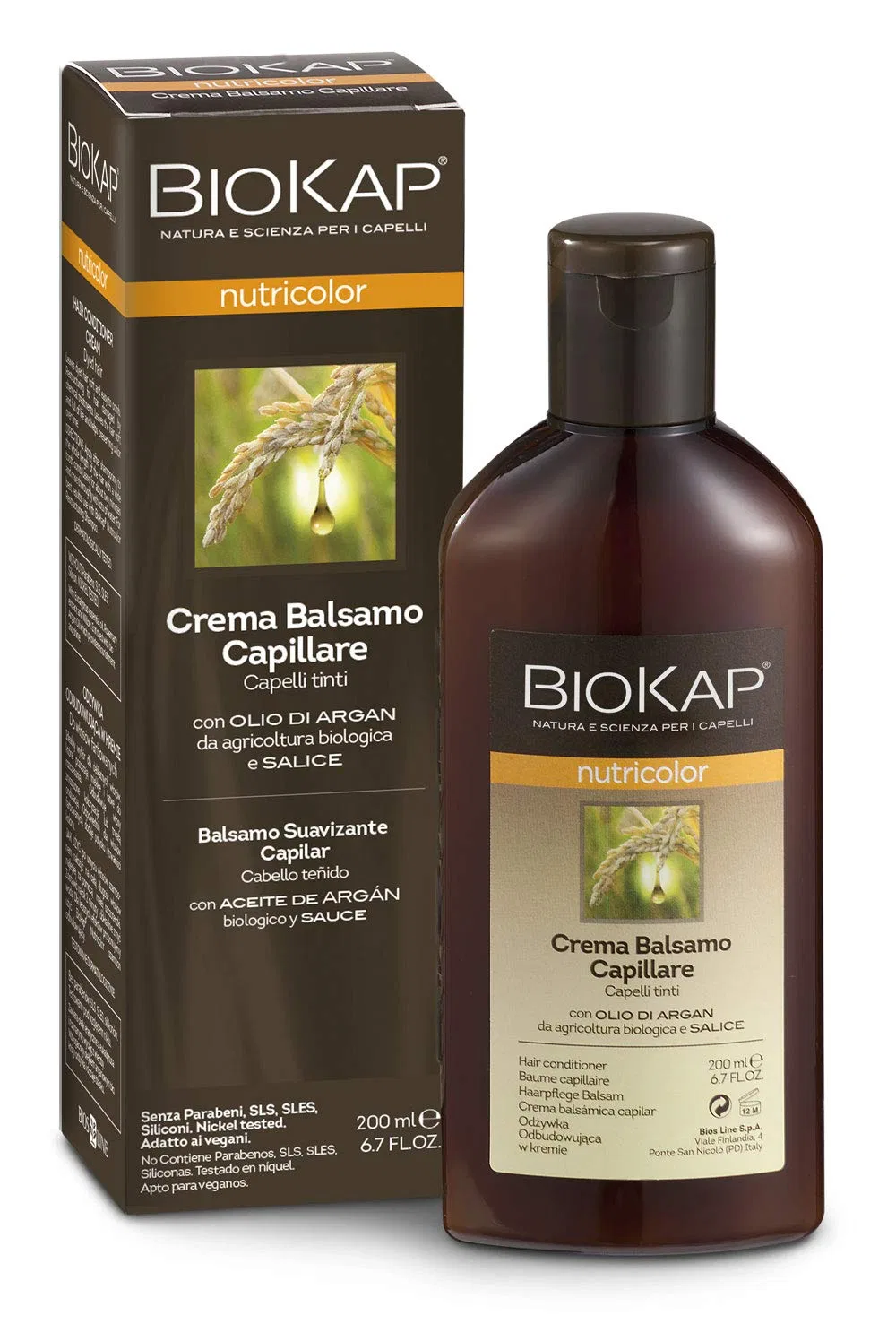 Бальзам-кондиционер BIOKAP Nutricolor Premium для окрашенных волос, 200 мл Biokap