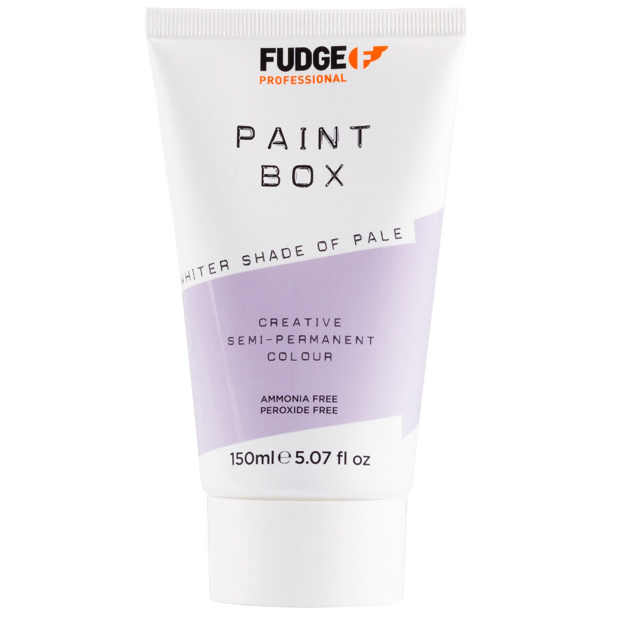 

Fudge Paintbox Whiter Shade of Pale, Полуперманентная краска для волос, нейтрализующая желтые тона и осветляющая другие красители 150мл