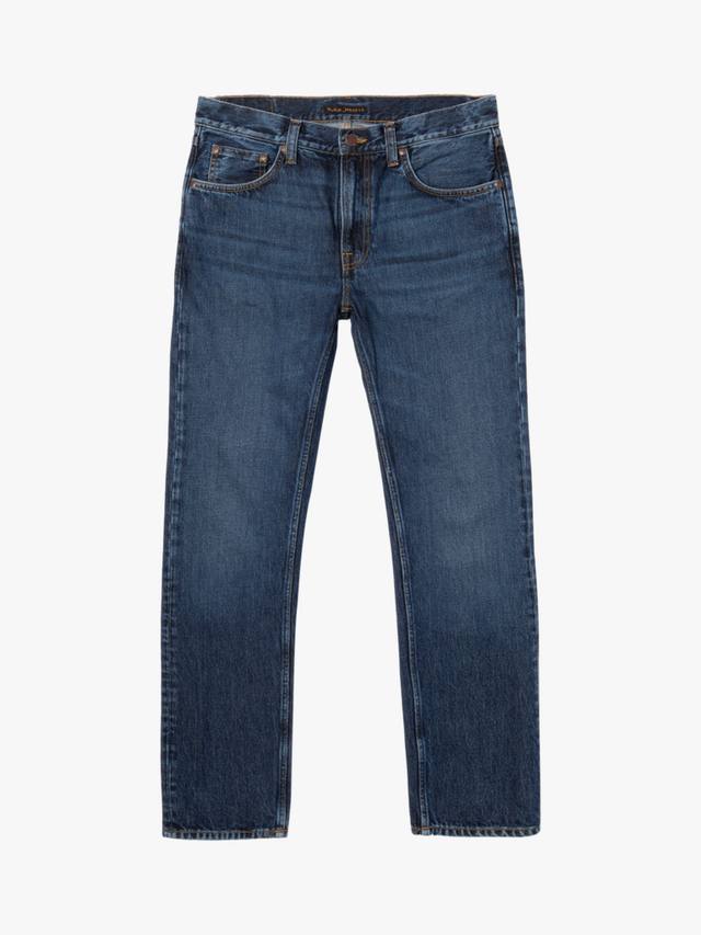 

Джинсы Gritty Jackson из органического хлопка Regular Fit Nudie Jeans, Blue Soil