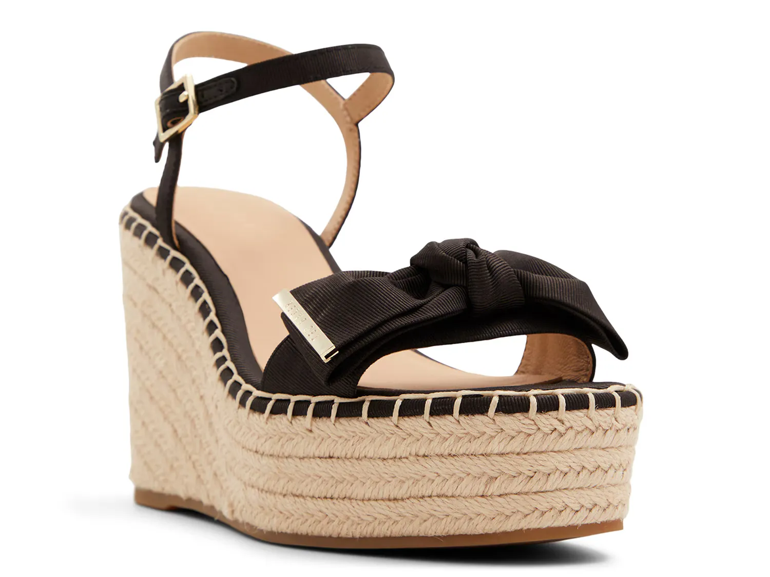 

Сандалии Gia Wedge Sandal Ted Baker, черный
