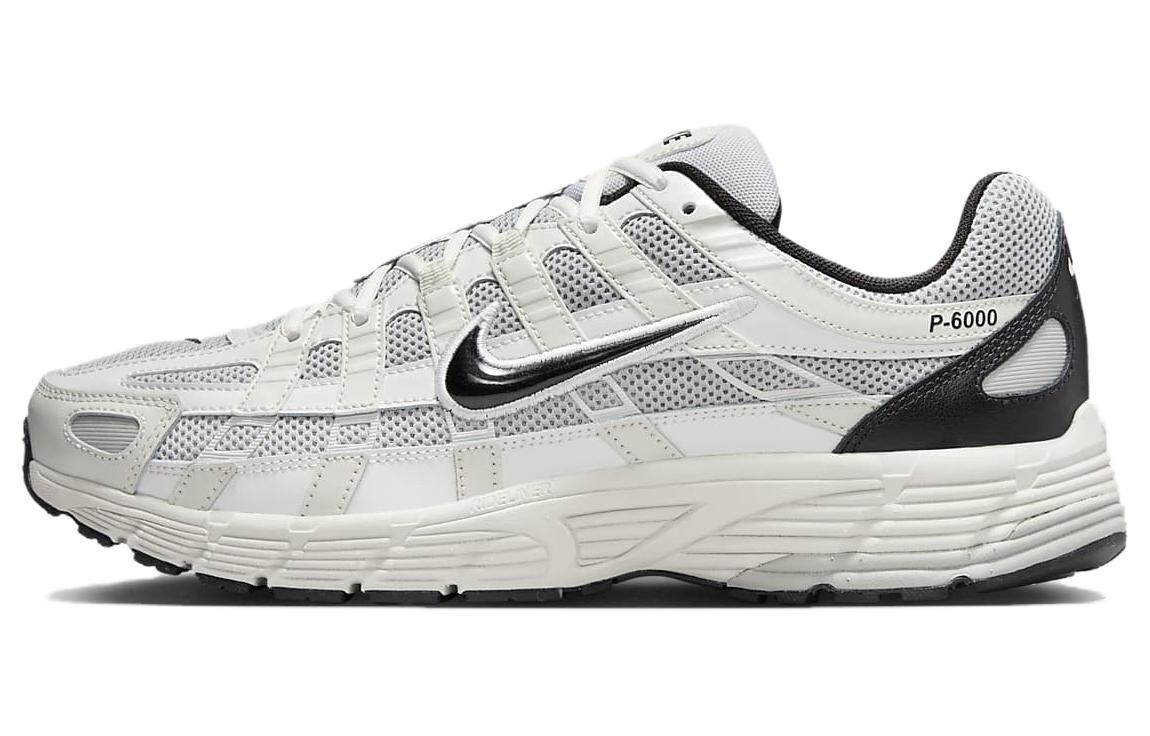 Кроссовки Nike P-6000 Unisex Sneakers, серебряный/черный