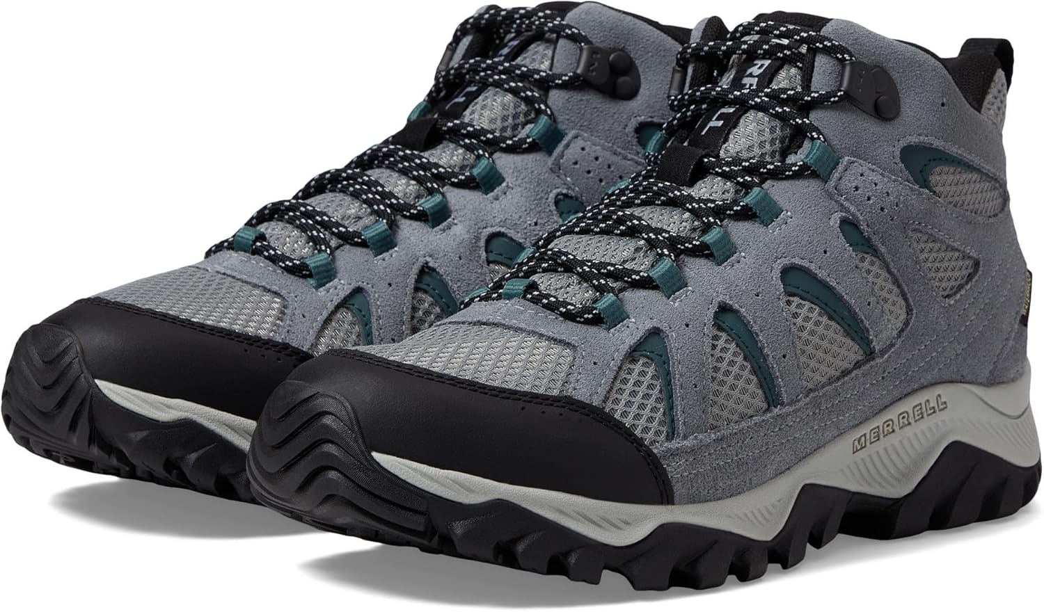 

Мужские водонепроницаемые походные ботинки Merrell Oakcreek Mid, Monument/Seamoss