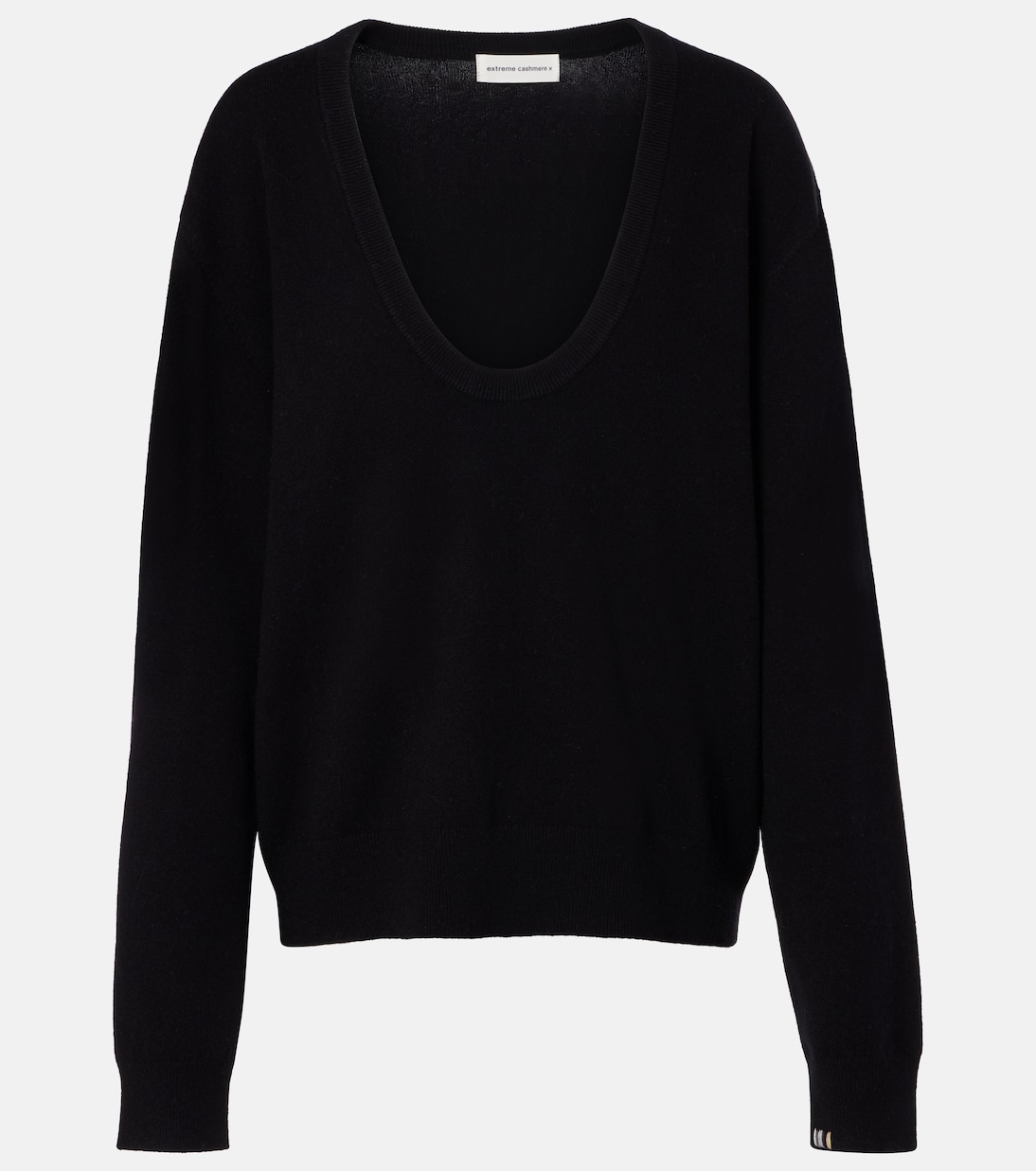 

№424 Джемпер из кашемировой смеси Jacob Extreme Cashmere, Raven