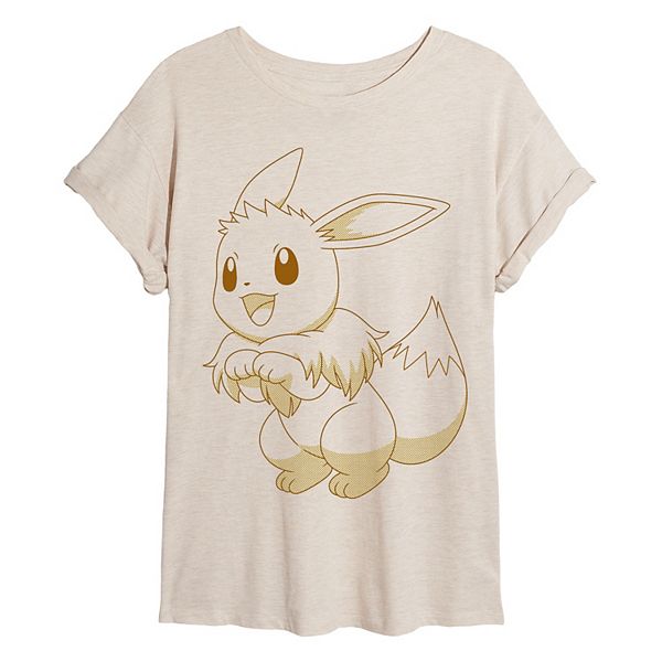 

Футболка Juniors Pokémon Eevee oversized Licensed Character
