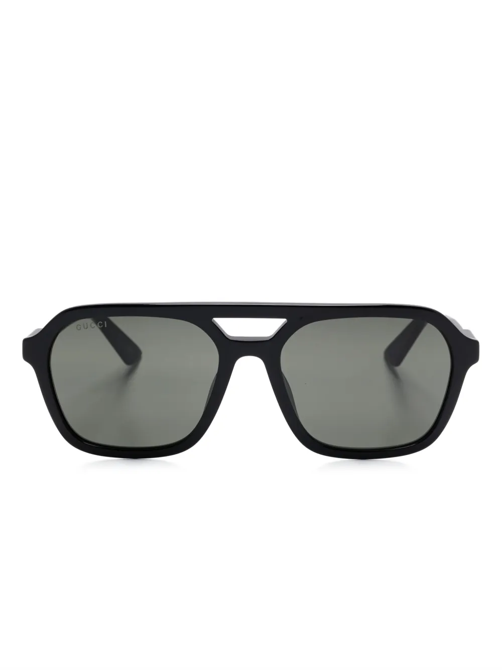 

Солнцезащитные очки-пилоты GUCCI, черный