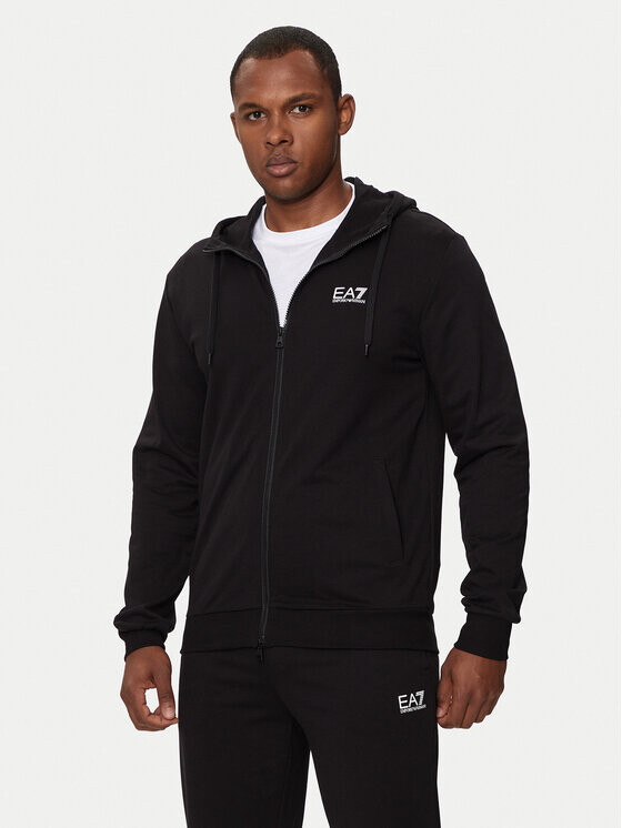 

Толстовка regular fit Ea7 Emporio Armani, черный