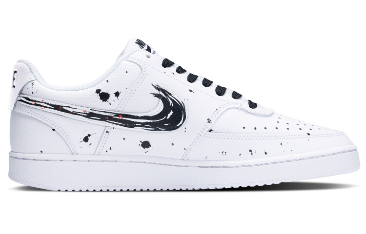 

Кроссовки Nike Court Vision 1 Skateboard Shoes Men Low-Top White Black Red