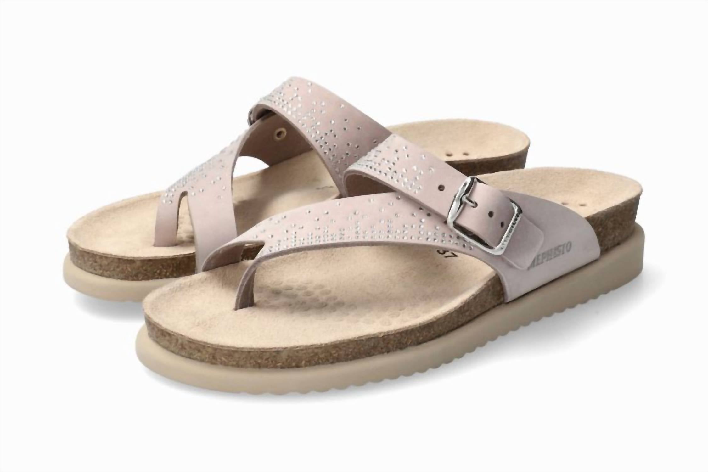 Women's Helena Spark Rhinestone Adorned Walking Sandal In Ceramic MEPHISTO, Ceramic — фото 2