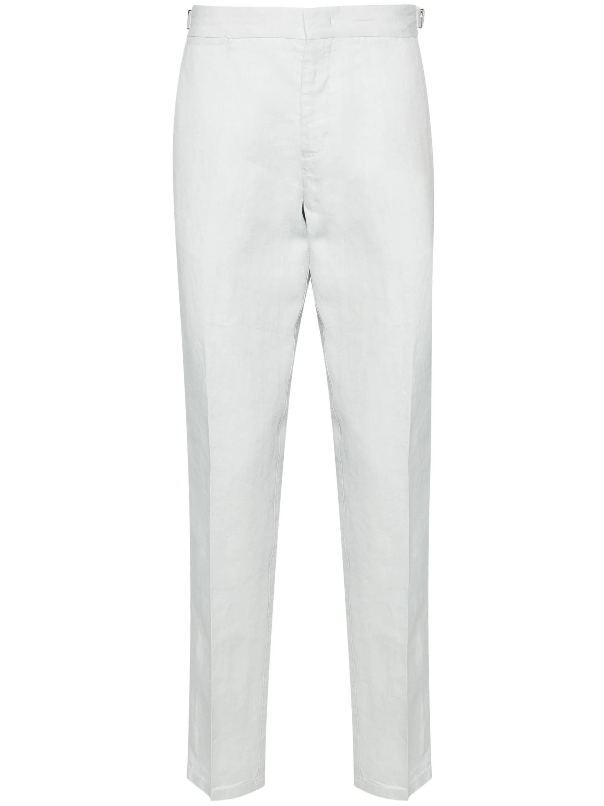 

Зауженные льняные брюки Griffon Orlebar Brown, синий