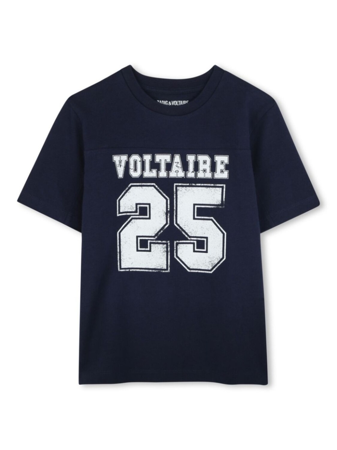 

Zadig & Voltaire Kids футболка с логотипом, синий