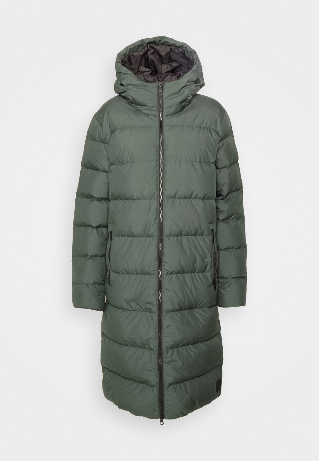 

Пуховое пальто FROZEN PALACE COAT W Jack Wolfskin, темно-зеленый