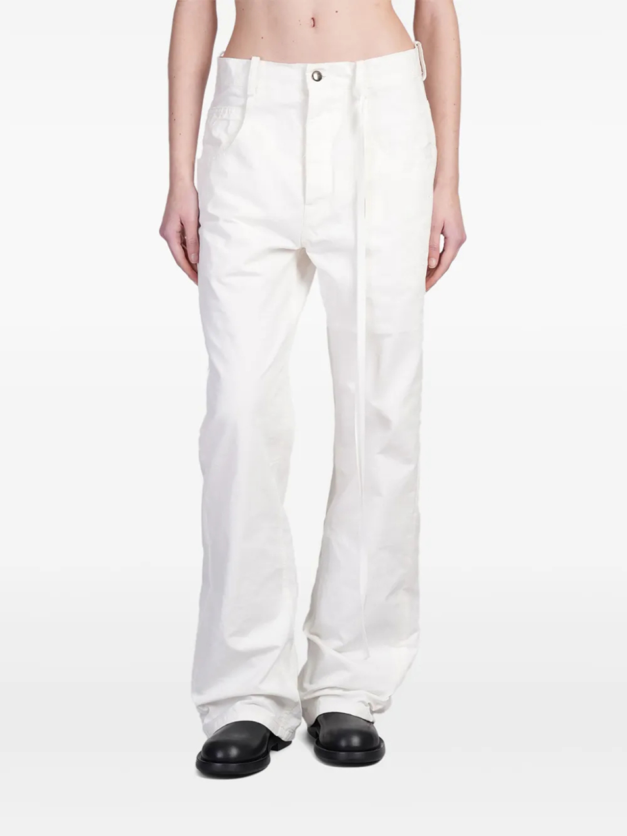 

Джинсы Ann Demeulemeester из хлопка, белый