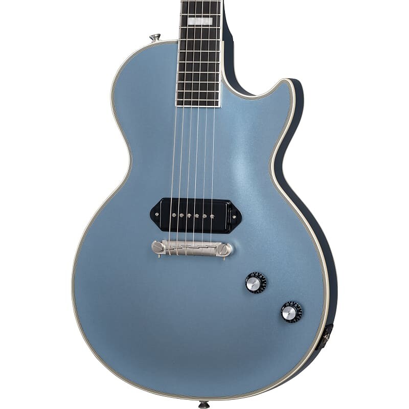 

Электрогитара Epiphone Jared James Nichols "Blues Power" Les Paul Custom - Aged Pelham Blue