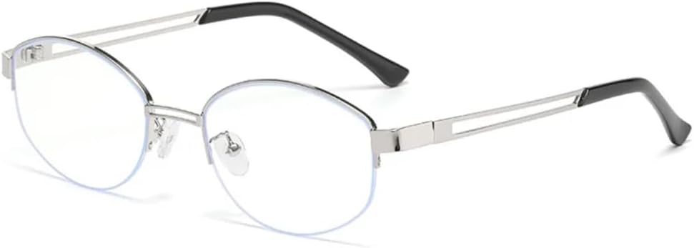 

Солнцезащитные очки в полуободковой оправе неправильной формы для женщин и мужчин, винтажные, роскошные, в стиле панк, популярные солнцезащитные очки с защитой от УФ-излучения UV400 TVTBBVV, Silver