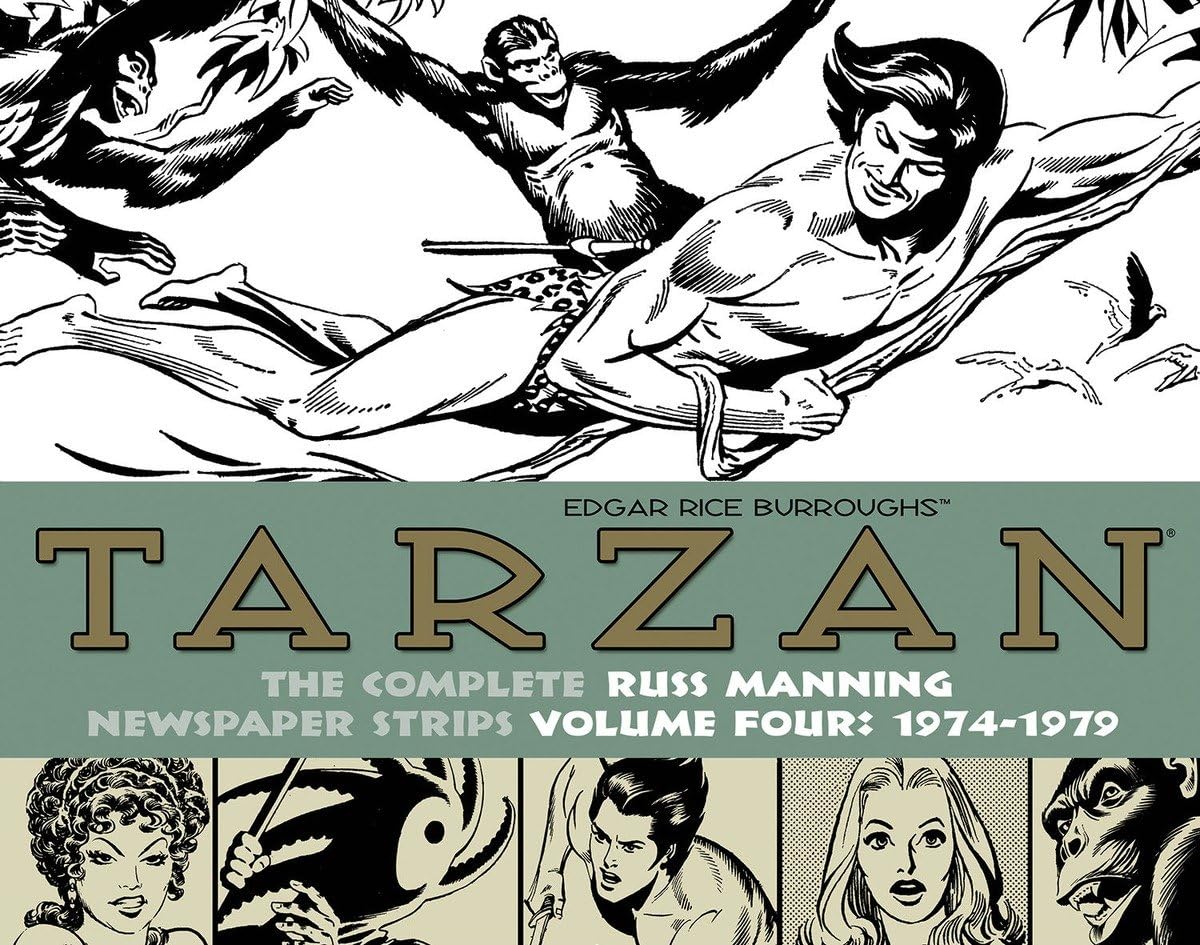 

Tarzan: The Complete Russ Manning Newspaper Strips Volume 4 (1974-1979) (IDW Publishing)