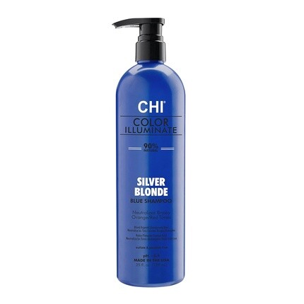 

CHI Color Illuminate Шампунь Silver Blonde 25 жидких унций Оранжевый 25 жидких унций