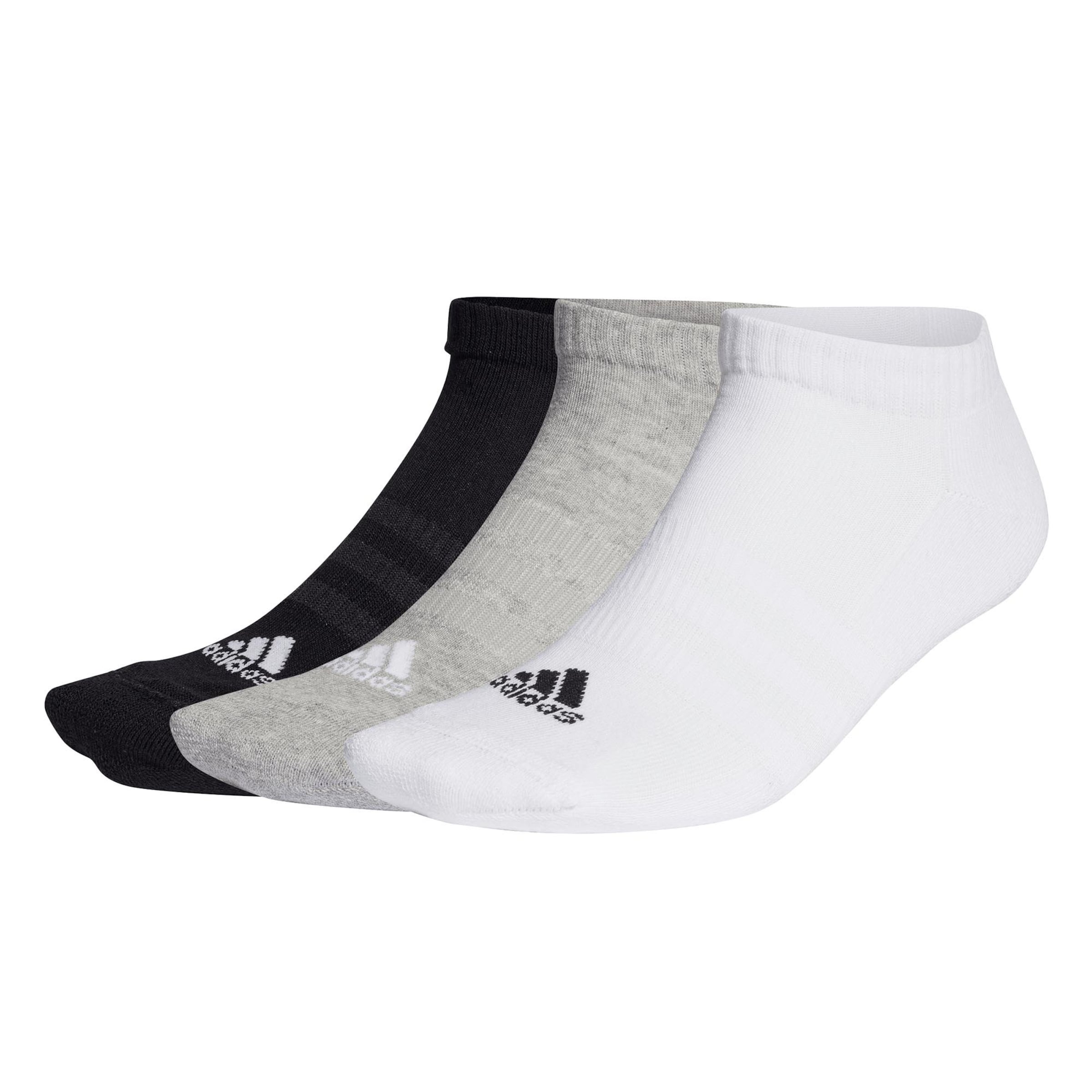 Adidas Sportswear Спортивные носки в сером, черном, белом цветах