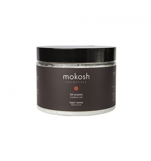 

Соль для ванн Клюква, 600 г Mokosh, Salt Bath & Scrub Cranberry