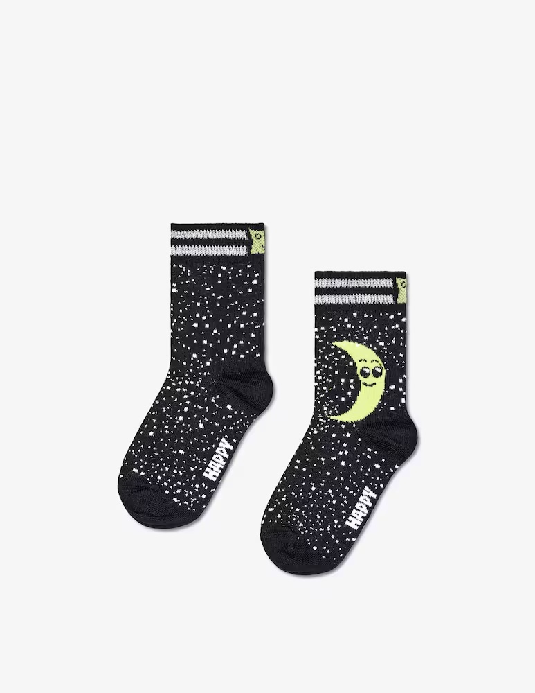 

Носки в форме полумесяца Happy Socks, черный