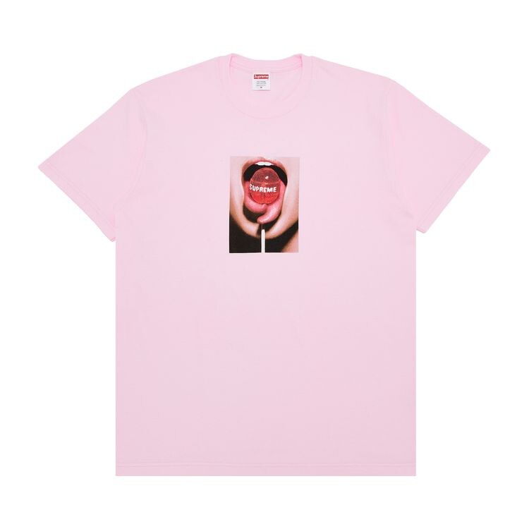 

Футболка Supreme Lollipop Tee Light Pink, розовый