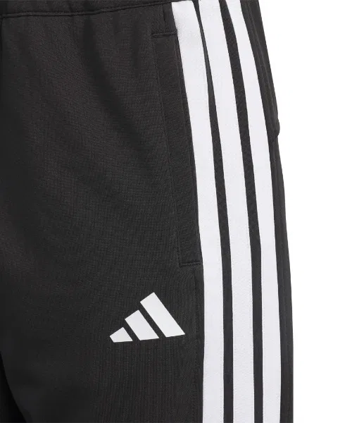 Детские спортивные штаны Adidas Essentials с цветными блоками тёмно-синие — фото 4