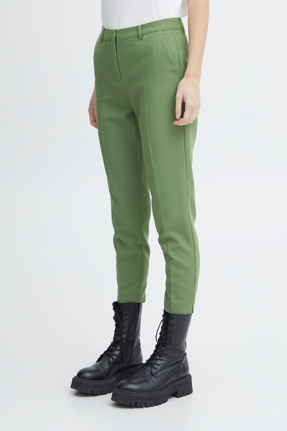 

Брюки ICHI Stoffhose, зеленый