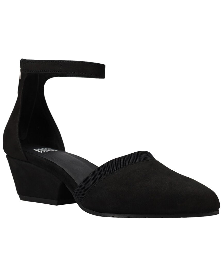 Кожаные туфли-лодочки EILEEN FISHER Halli, черный