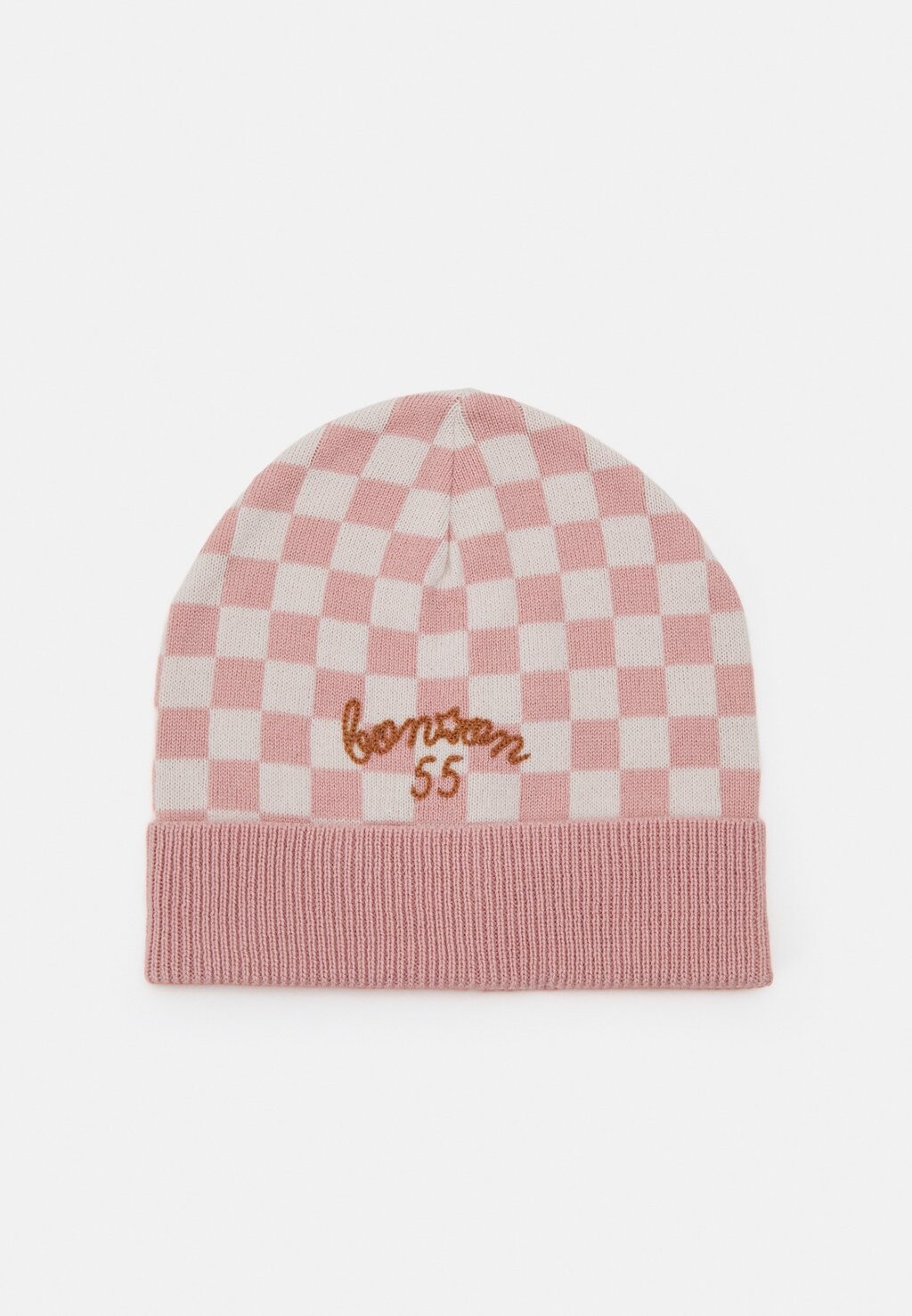 

Шапка Bonnet Damier Unisex Bonton, цвет rose wood