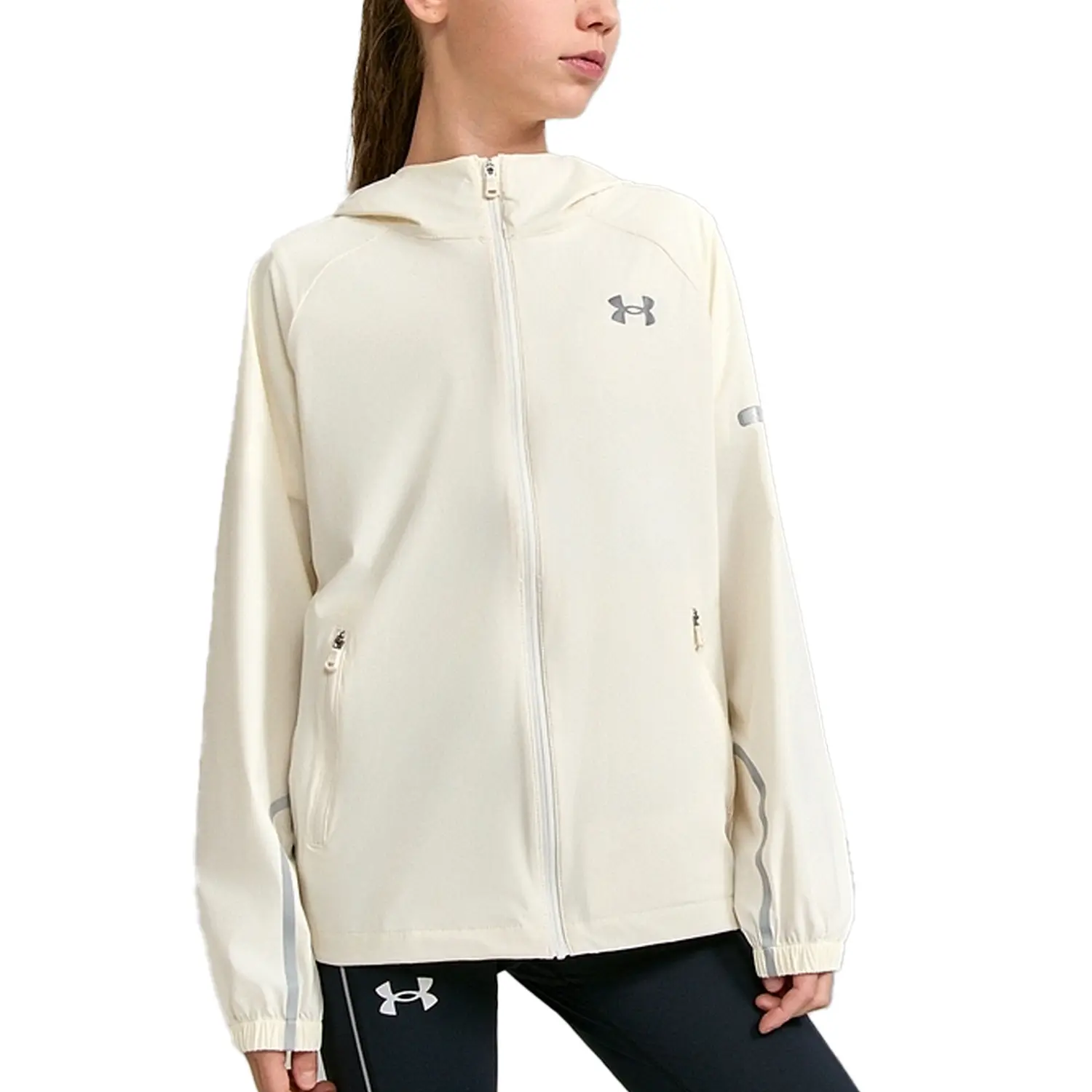 Under Armour Коллекция для бега Outdoor Wear светло-серый белый — фото 4