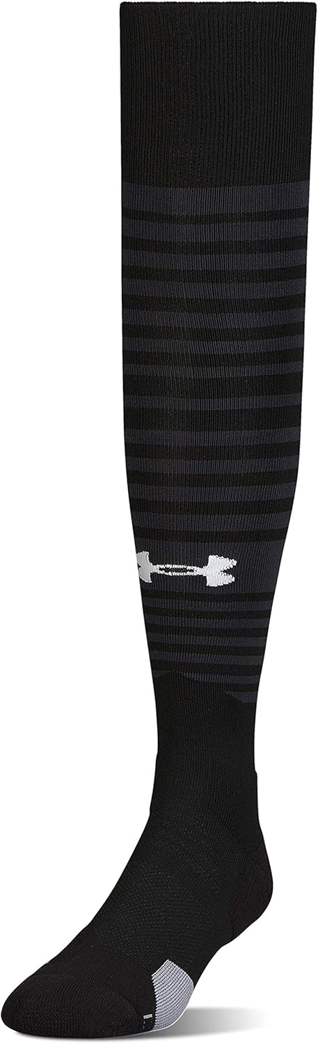 

Under Armour женские носки Global Performance Over The Calf, 1 пара, Black/ Red/ White
