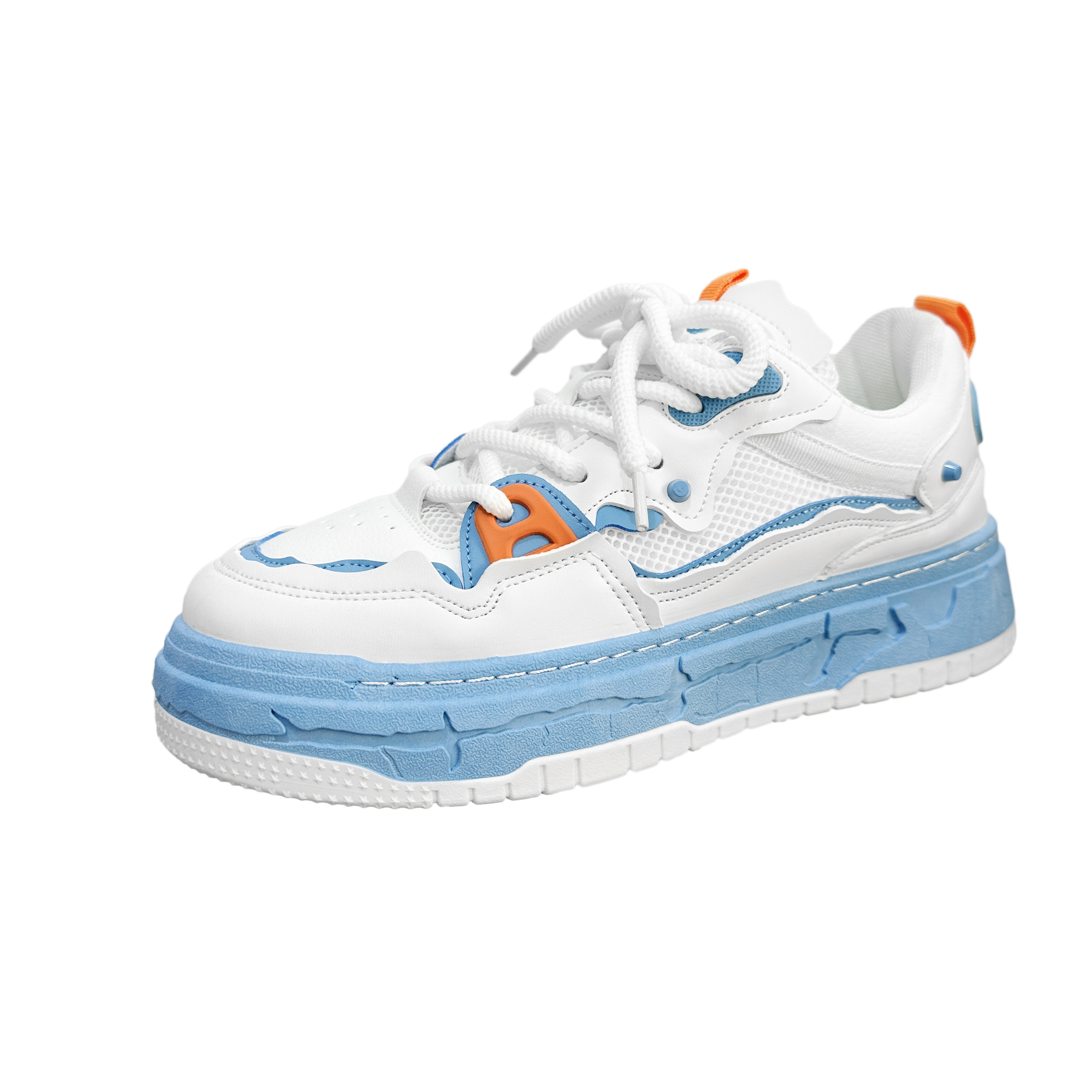 

Низкие мужские кроссовки Happy Fish, White Blue