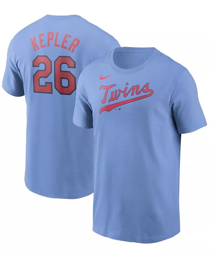 

Мужская футболка Max Kepler Light Blue Minnesota Twins с именем и номером Nike