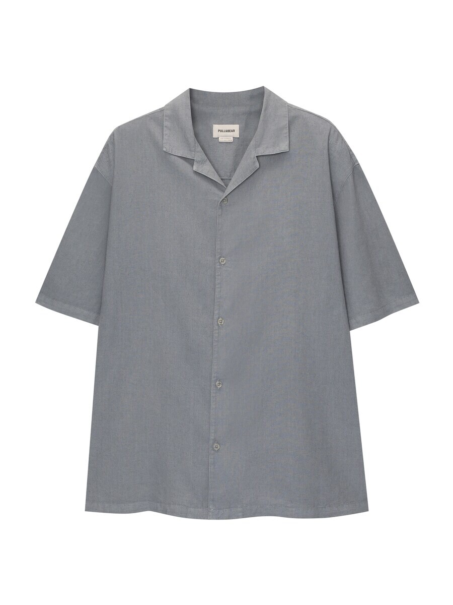 

Комфортная рубашка Pull&Bear, цвет Basalt Grey