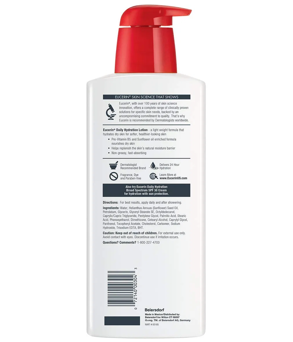 Легкий лосьон для тела Eucerin Daily Hydration для сухой кожи, 500 мл Eucerin — фото 2