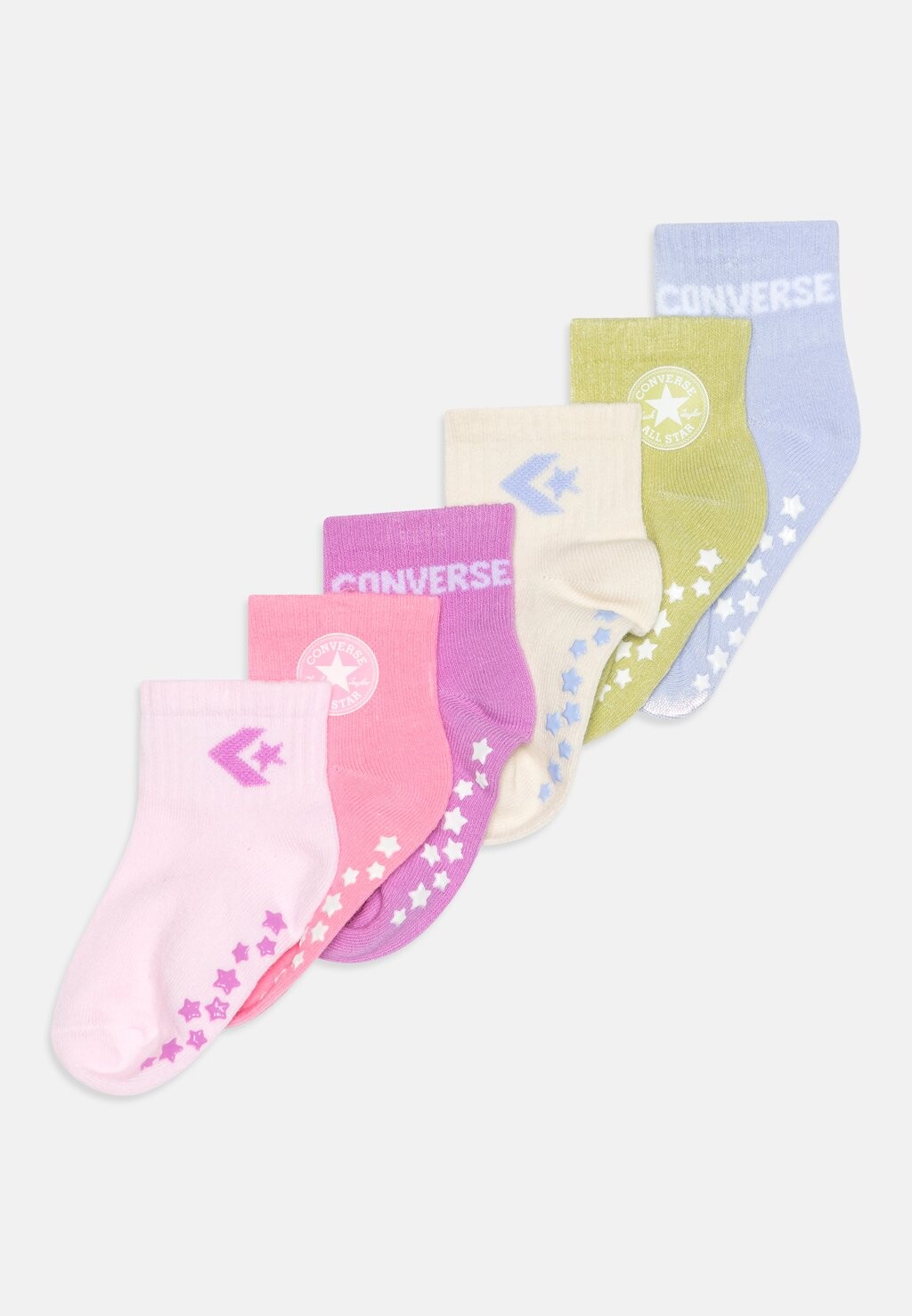 

Носки TODD GRIPPER 6 PACK UNISEX Converse, цвет mystic sky