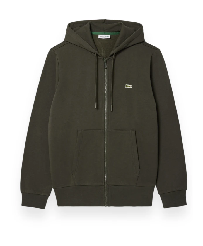 

Толстовка на молнии Lacoste, зеленый