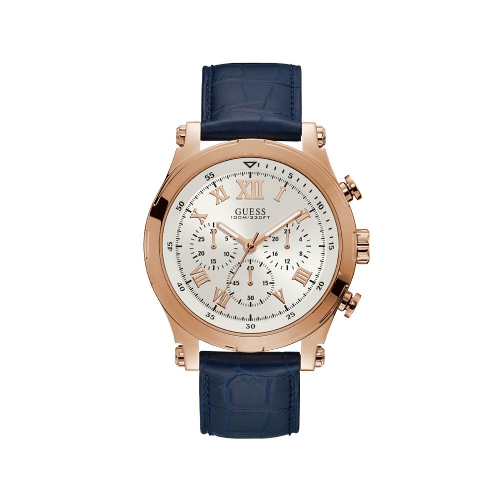 

Часы из синей кожи GUESS